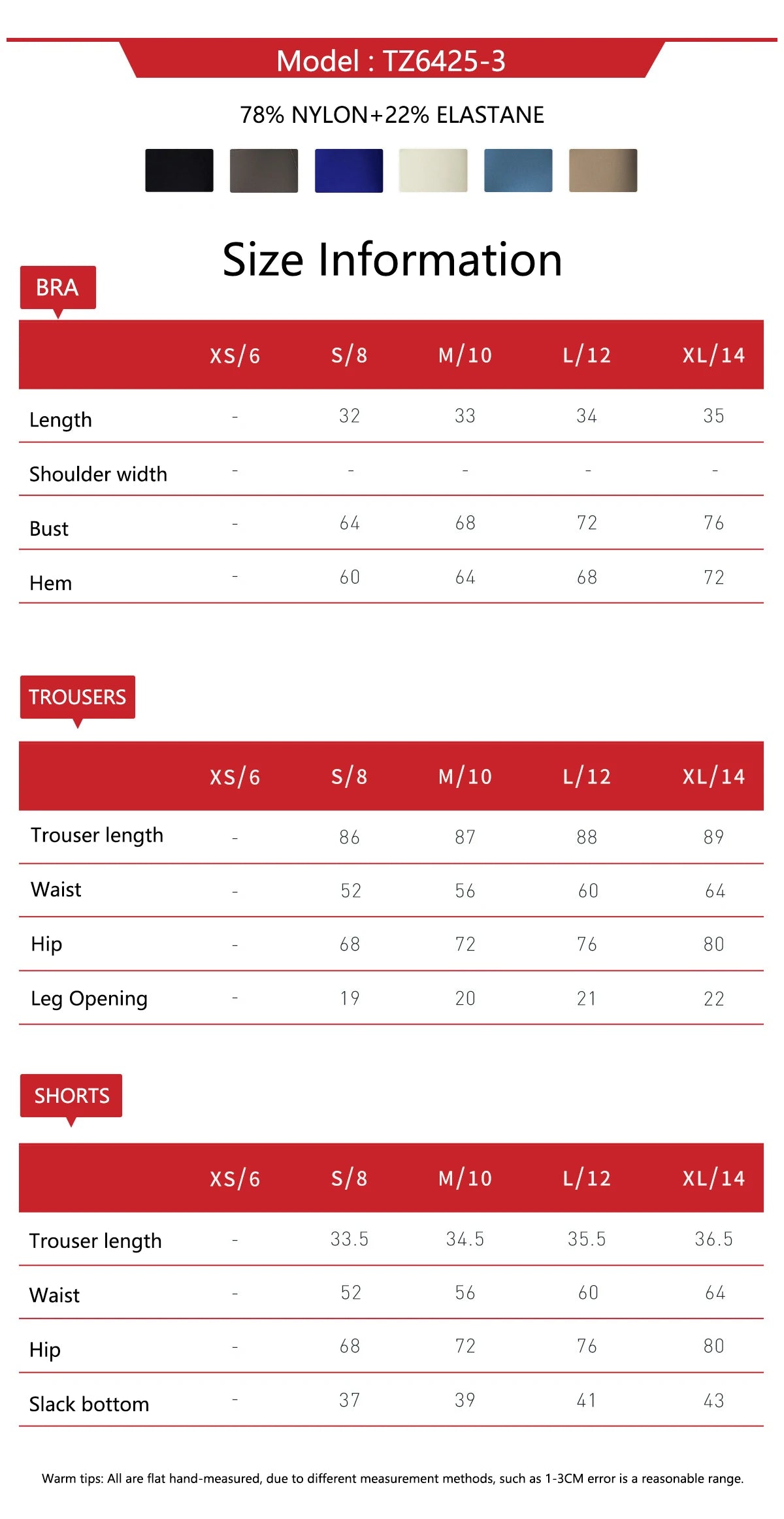 Two Piece Yoga Sets for Women with Bra & Shorts size