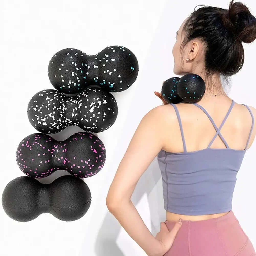 Yoga massage rolovana amendoim ball for women